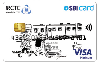 SBI Cards IRCTC Visa Platinum Credit Card