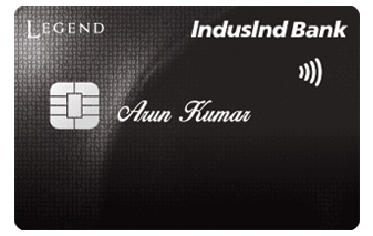Indusind Legend Mastercard Credit Card