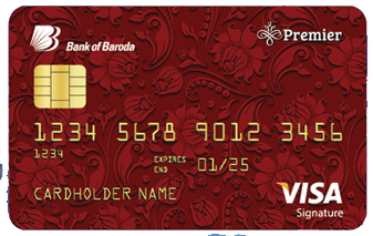 Bank Of Baroda Premier Visa Credit Card