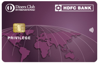 HDFC Bank Diners Club Privilege Credit Card