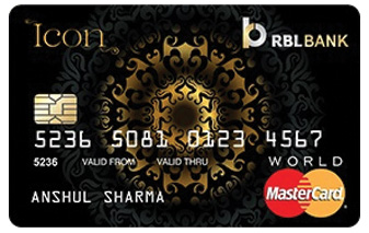Rbl Bank Icon World Mastercard Credit Card