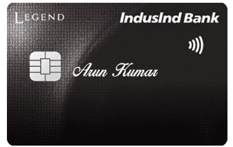 Indusind Legend Visa Credit Card