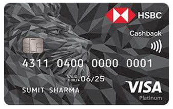 Hsbc Cashback Visa Platinum Credit Card