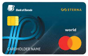 Bank Of Baroda Eterna Mastercard Credit Card