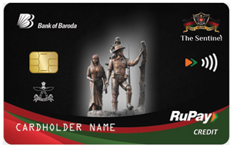 Assam Rifles The Sentinel Bob Credit Card