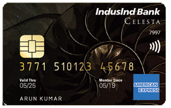 Indusind Celesta American Express Credit Card