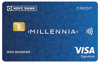 Hdfc Bank Millennia Credit Card Visa